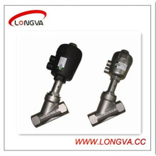 Stainless Steel Pneumatic Angle Seat Valve